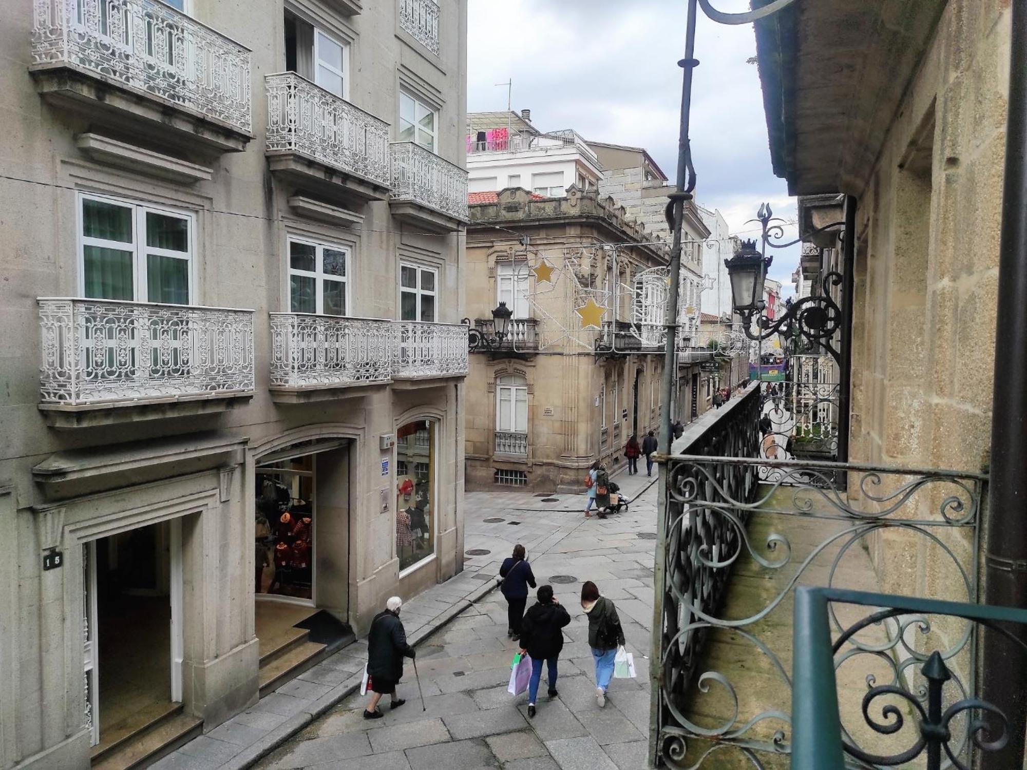 1A. Disfruta De Su Balcon Sobre El Casco Viejo. Apartment Ourense Ngoại thất bức ảnh