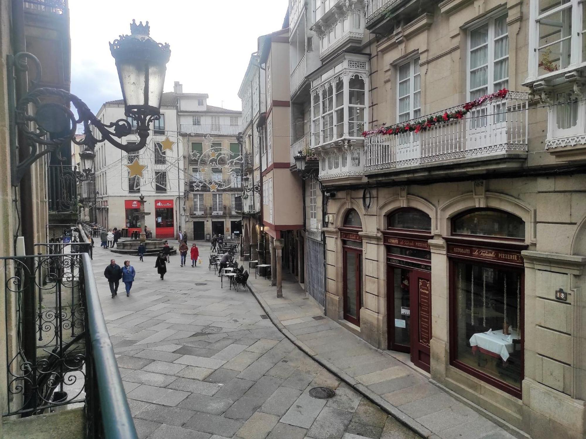 1A. Disfruta De Su Balcon Sobre El Casco Viejo. Apartment Ourense Ngoại thất bức ảnh